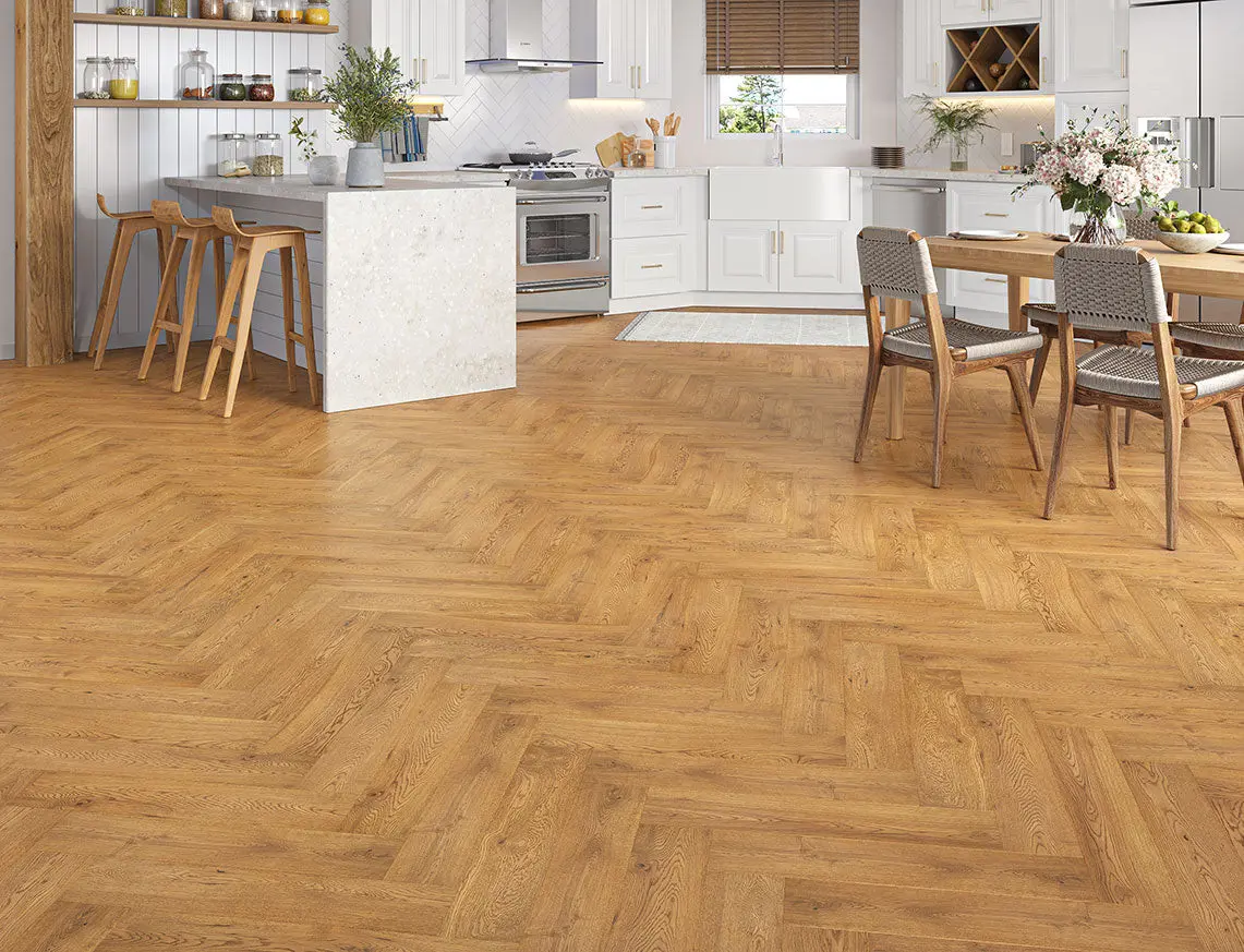 Sunbeam 15mm Engineered Oak Herringbone