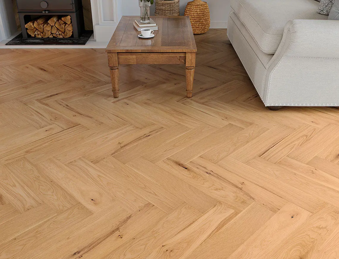 Meadow 15mm Engineered Oak Herringbone