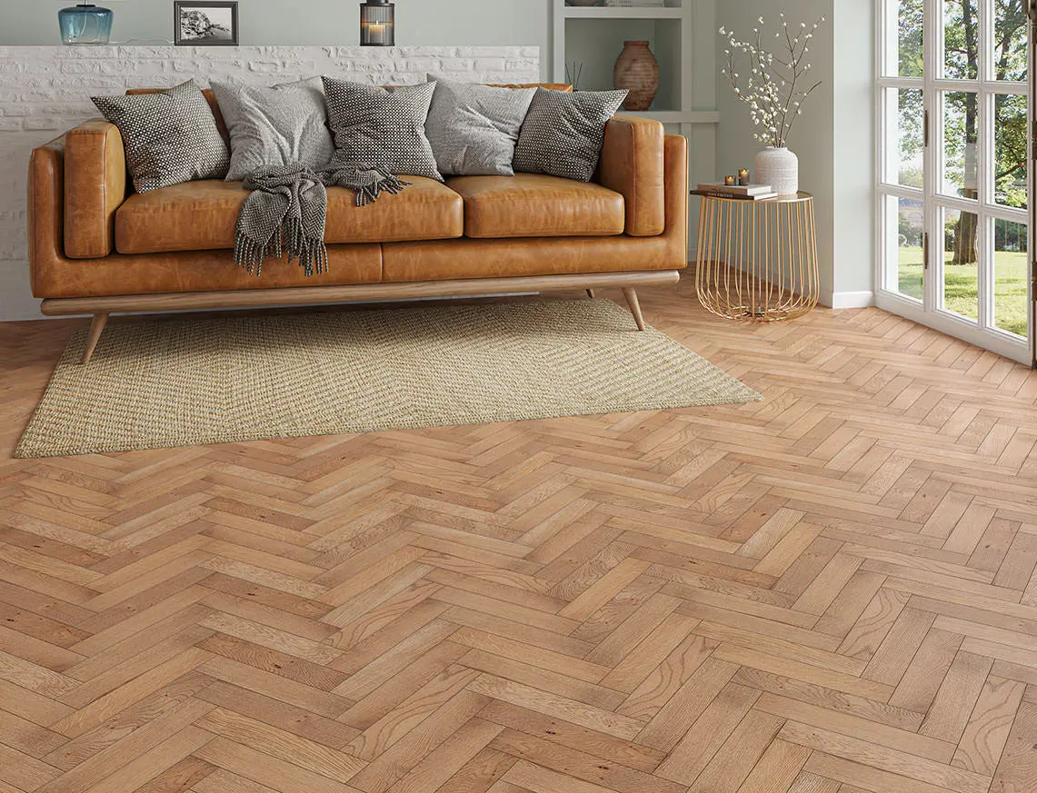 Drift 20mm Engineered Oak Herringbone
