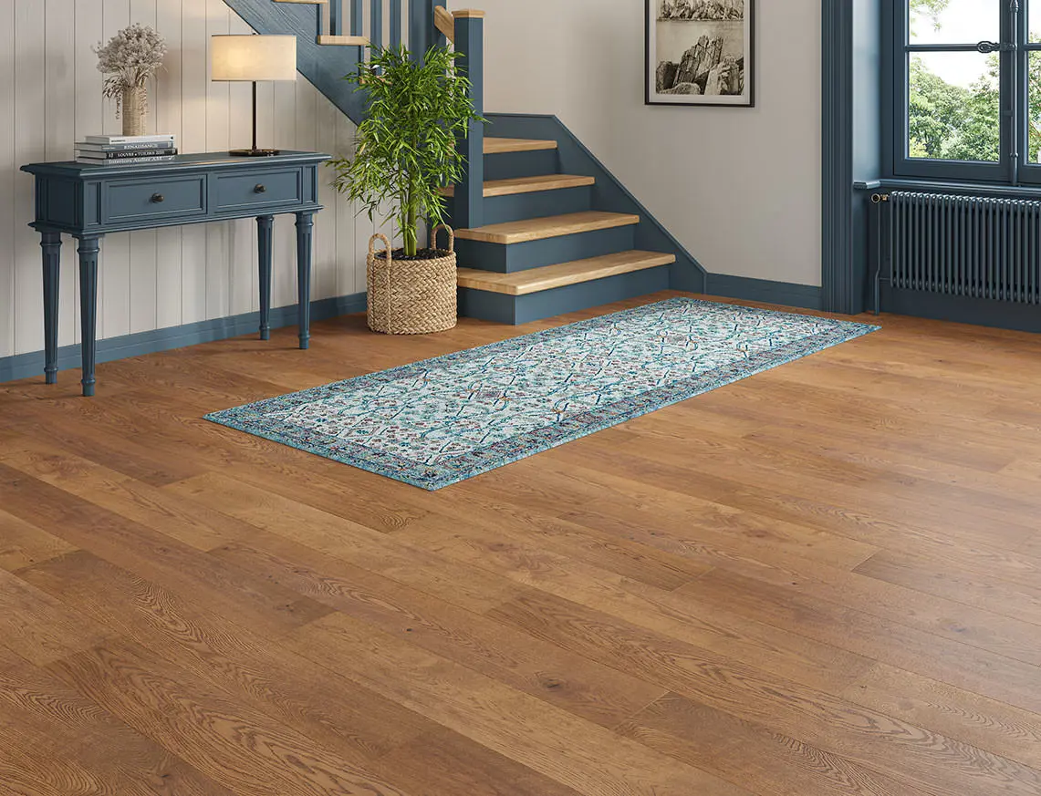 Tobacco Oak Engineered Oak