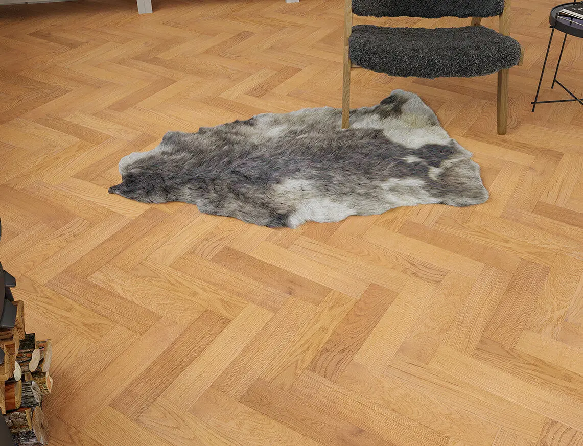 Aurelia 15mm Engineered Oak Herringbone