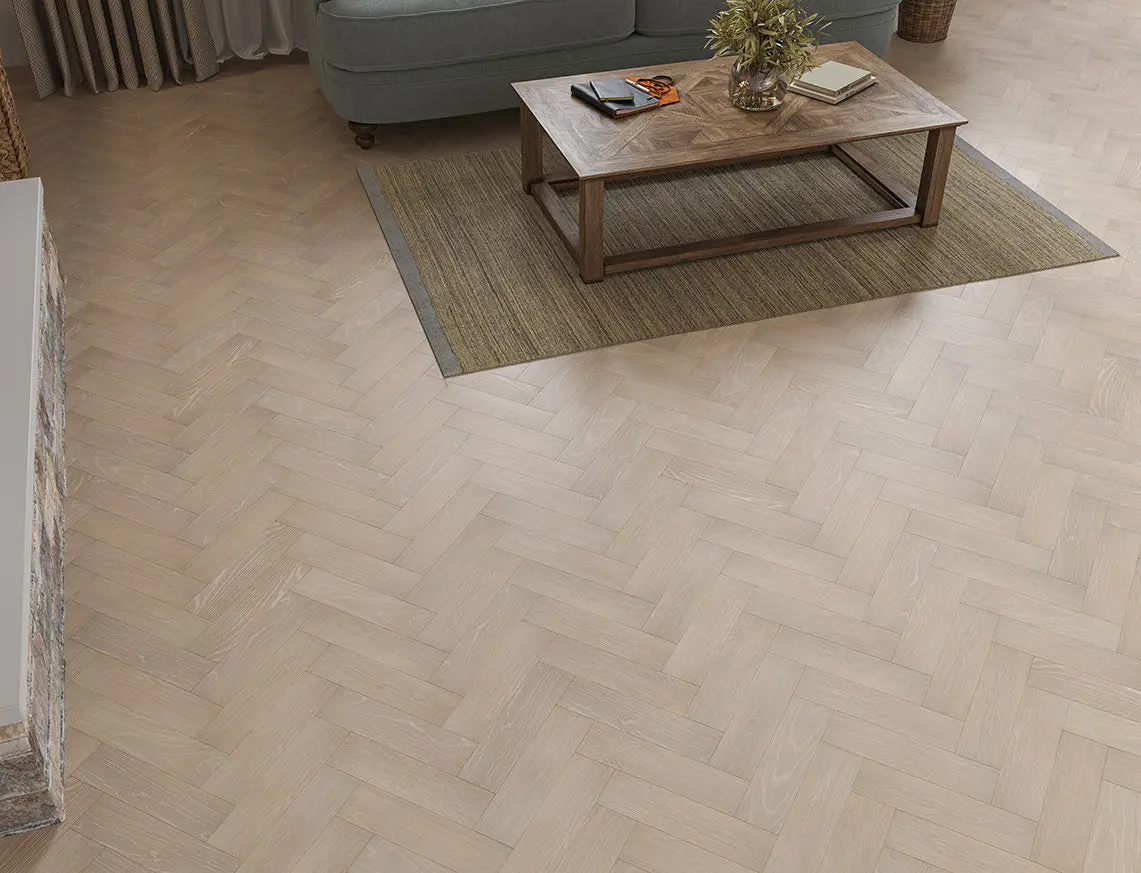 Fjord Oak 10mm Engineered Oak Herringbone