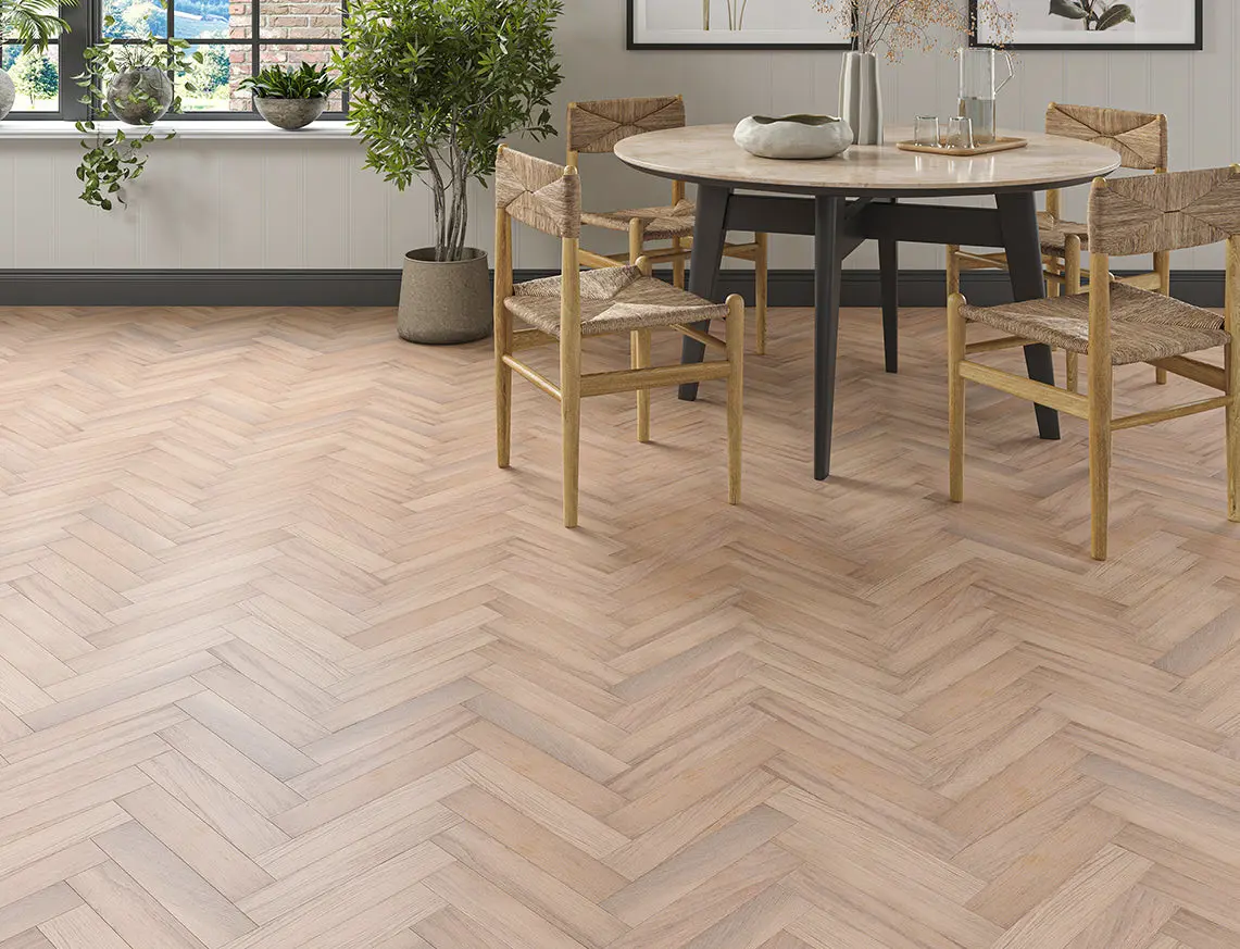 Haze Oak 20mm Engineered Oak Herringbone