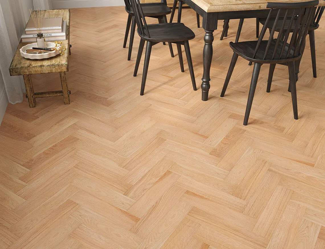 Hearth Oak 15mm Engineered Oak Herringbone
