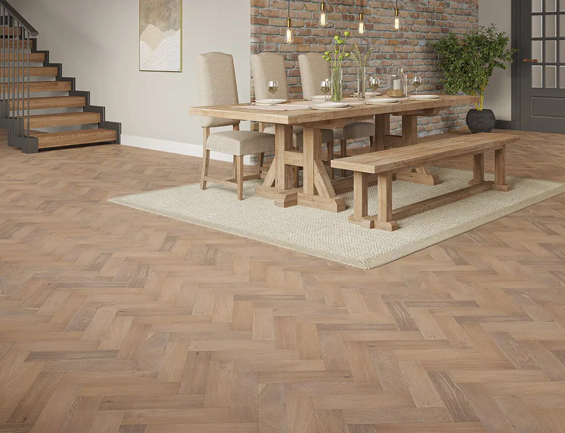 Vale Oak 10mm Engineered Oak Herringbone
