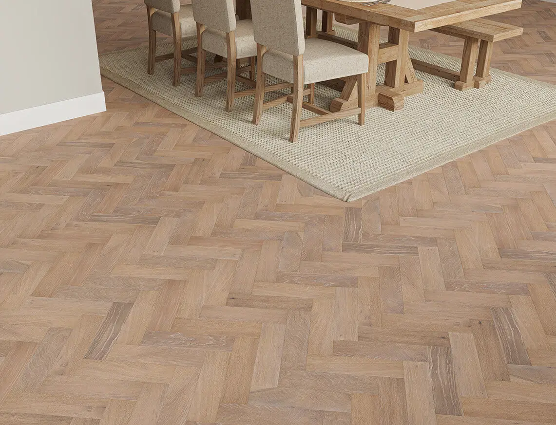 Vale Oak 10mm Engineered Oak Herringbone