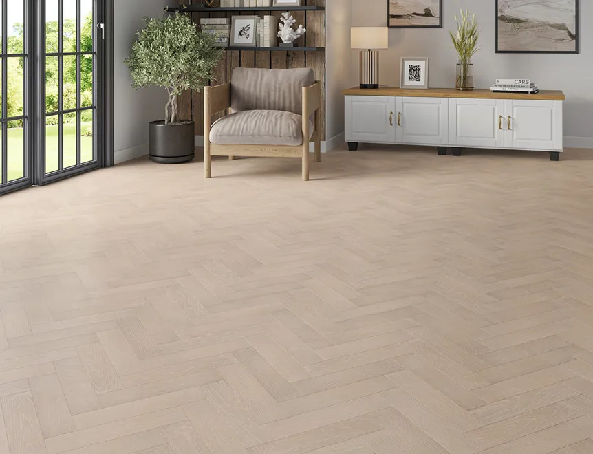 Mordane 20mm Engineered Oak Herringbone | Floor Depot