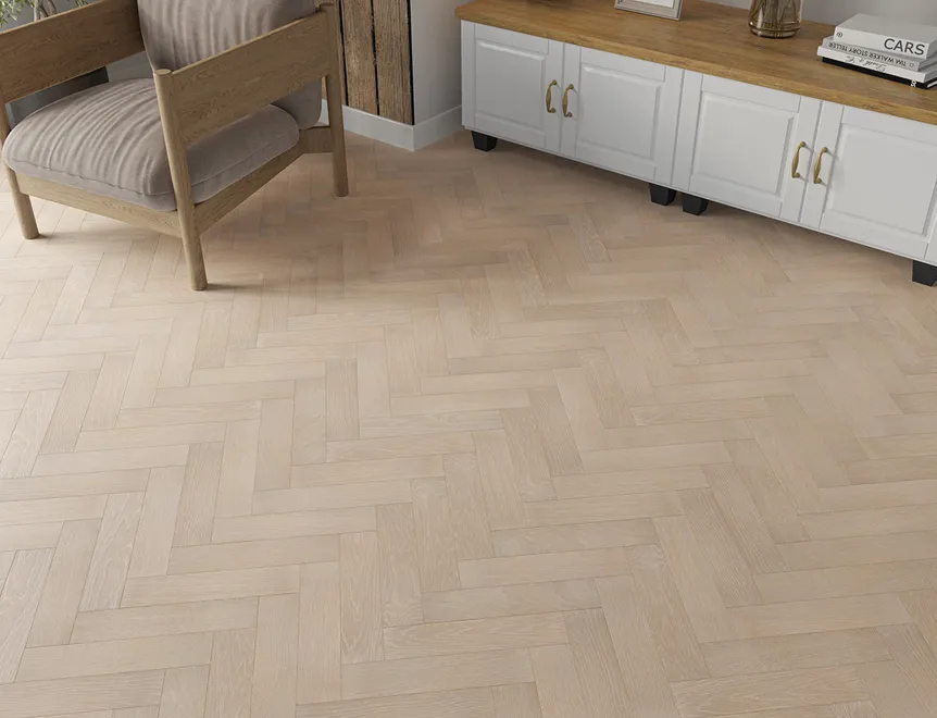 Mordane 20mm Engineered Oak Herringbone | Floor Depot