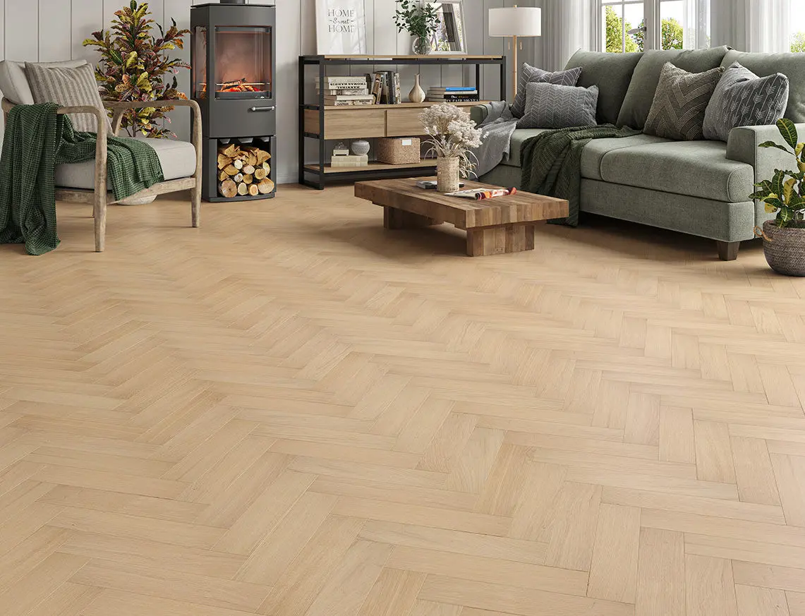 Whitfell 20mm Engineered Oak Herringbone