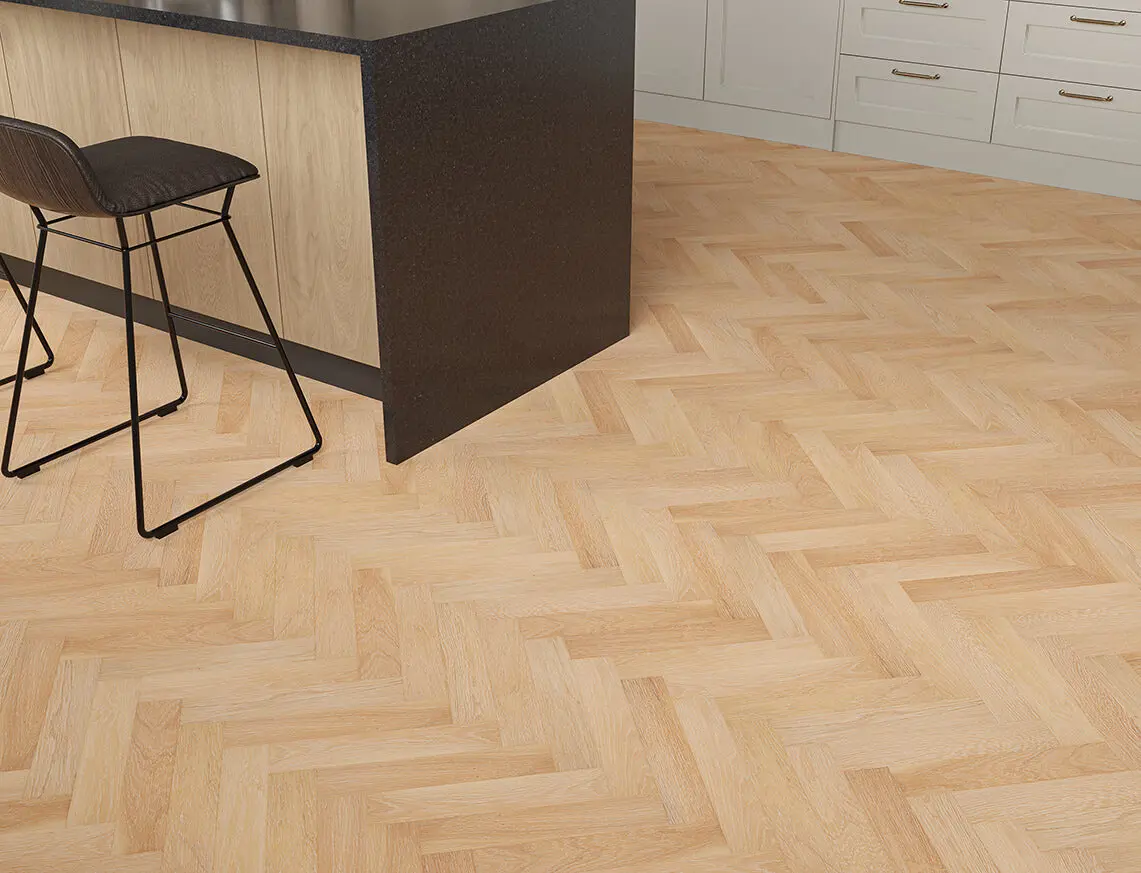 Silvermere 10mm Engineered Oak Herringbone