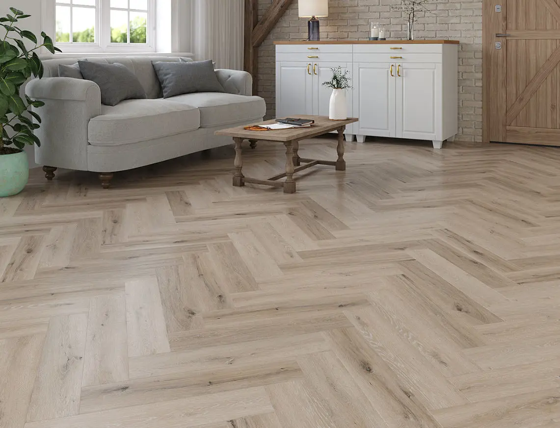 Skeldane Oak 5mm Herringbone SPC Click