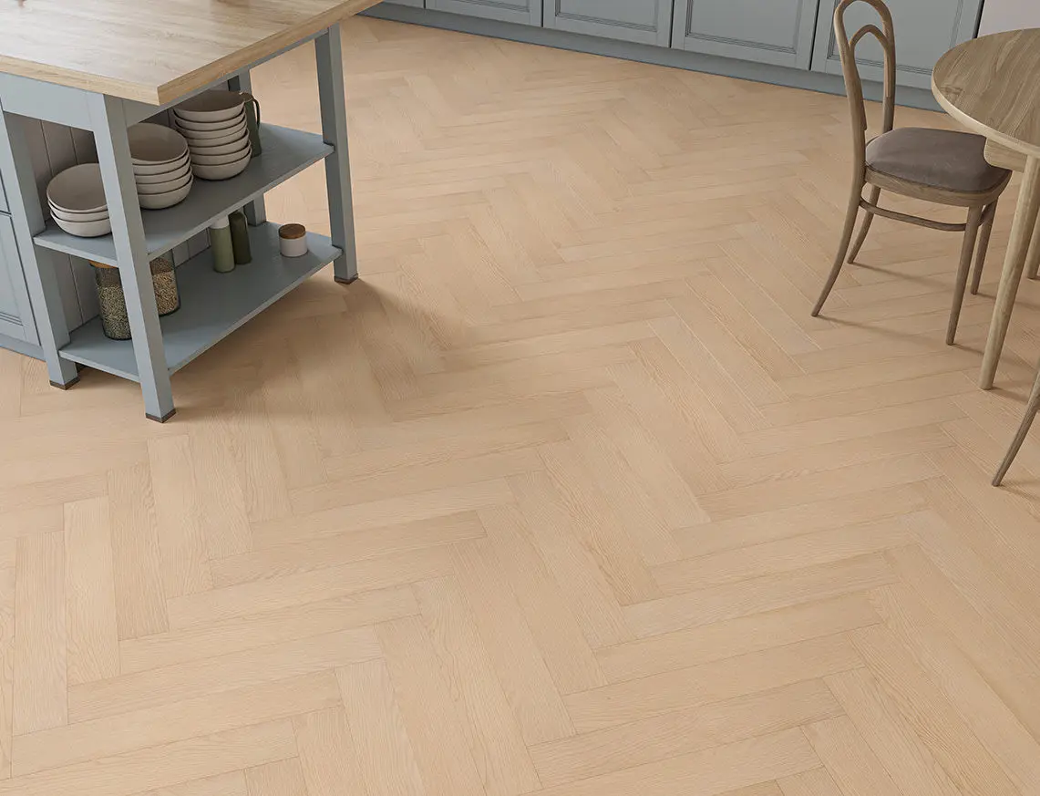 Linford Oak 8mm Laminate Herringbone