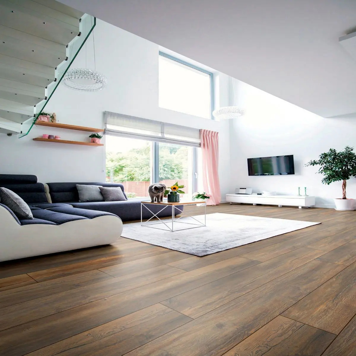 Havenhurst Brown Oak 8mm Laminate Flooring