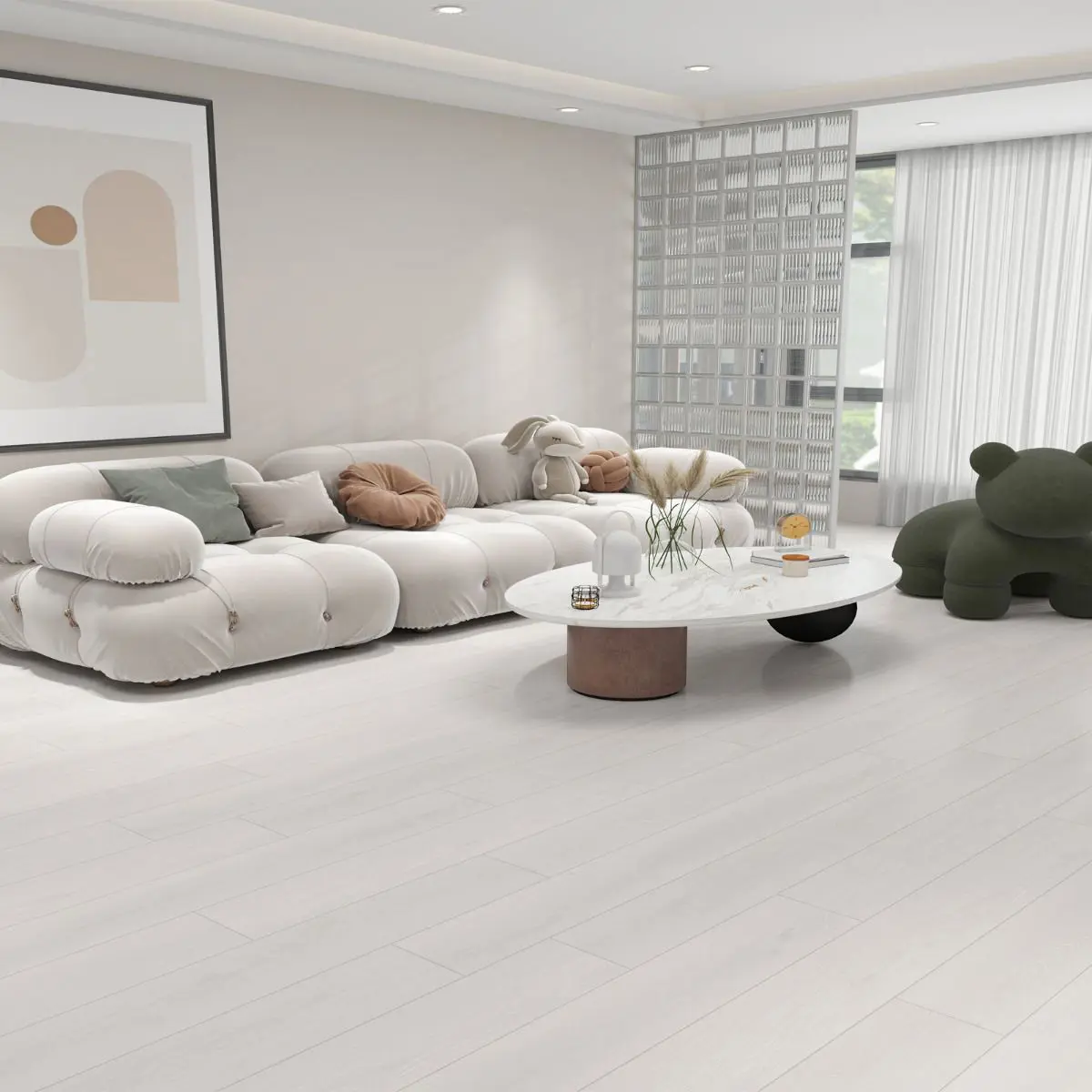 White Morning Dew 5mm SPC Click