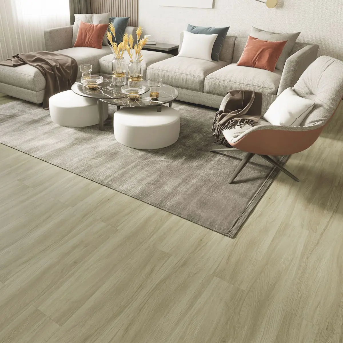 Natural Ash 5mm SPC Click